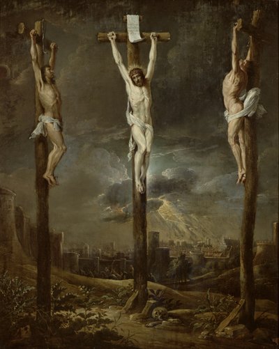 Calvario da David Teniers the Younger